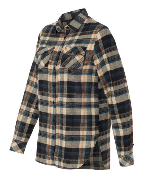 Burnside - Women's Yarn-Dyed Long Sleeve Flannel Shirt - 5210