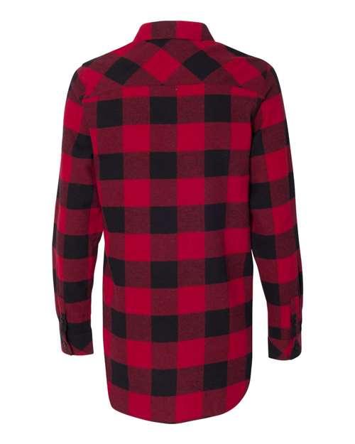 Burnside - Women's Yarn-Dyed Long Sleeve Flannel Shirt - 5210