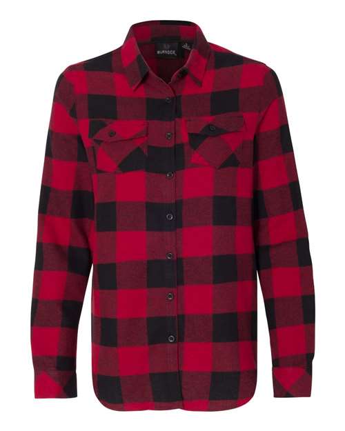 Burnside - Women's Yarn-Dyed Long Sleeve Flannel Shirt - 5210