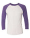 Next Level - Unisex Triblend Three-Quarter Sleeve Raglan - 6051