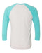 Next Level - Unisex Triblend Three-Quarter Sleeve Raglan - 6051