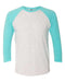 Next Level - Unisex Triblend Three-Quarter Sleeve Raglan - 6051