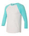 Next Level - Unisex Triblend Three-Quarter Sleeve Raglan - 6051