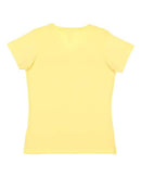 LAT - Women's V-Neck Fine Jersey Tee - 3507