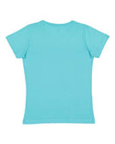 LAT - Women's V-Neck Fine Jersey Tee - 3507