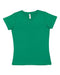 LAT - Women's V-Neck Fine Jersey Tee - 3507