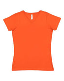 LAT - Women's V-Neck Fine Jersey Tee - 3507 (More Color)