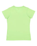 LAT - Women's V-Neck Fine Jersey Tee - 3507 (More Color)