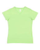 LAT - Women's V-Neck Fine Jersey Tee - 3507 (More Color)