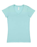 LAT - Junior Fit V-Neck Fine Jersey Tee - 3607