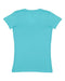 LAT - Junior Fit V-Neck Fine Jersey Tee - 3607