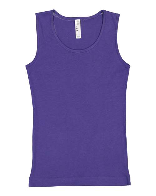 LAT - Girls' Fine Jersey Tank Top - 2690