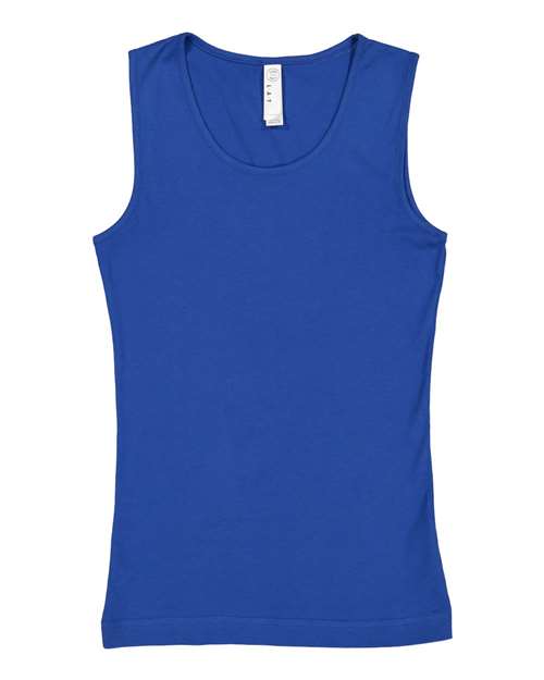 LAT - Girls' Fine Jersey Tank Top - 2690