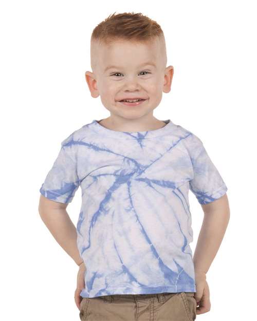 Dyenomite - Toddler Cyclone Tie Dye T-Shirt - 20TCY