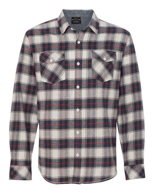 Burnside - Yarn-Dyed Long Sleeve Flannel Shirt - 8210 (More Color)