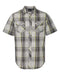 Burnside - Short Sleeve Plaid Shirt - 9202