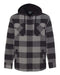 Burnside - Quilted Flannel Full-Zip Hooded Jacket - 8620