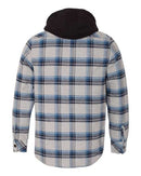 Burnside - Quilted Flannel Full-Zip Hooded Jacket - 8620