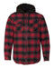 Burnside - Quilted Flannel Full-Zip Hooded Jacket - 8620