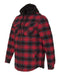 Burnside - Quilted Flannel Full-Zip Hooded Jacket - 8620