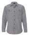 Burnside - Long Sleeve Solid Flannel Shirt - 8200