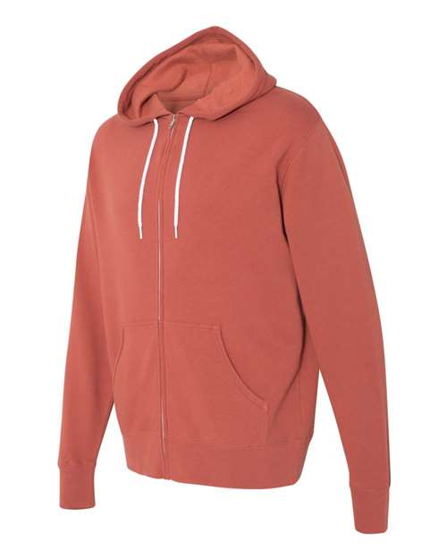 Independent Trading Co. - Unisex Lightweight Full-Zip Hooded Sweatshirt - AFX90UNZ