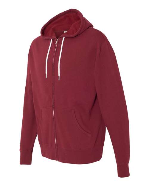 Independent Trading Co. - Unisex Lightweight Full-Zip Hooded Sweatshirt - AFX90UNZ