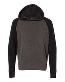 Independent Trading Co. - Youth Special Blend Raglan Hooded Sweatshirt - PRM15YSB