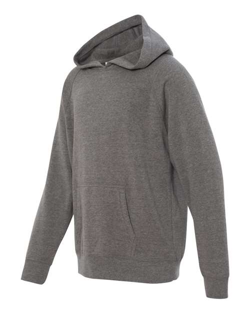 Independent Trading Co. - Youth Special Blend Raglan Hooded Sweatshirt - PRM15YSB