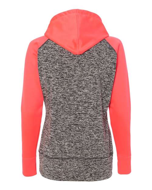 J. America - Women’s Colorblocked Cosmic Fleece Hooded Sweatshirt - 8618