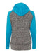 J. America - Women’s Colorblocked Cosmic Fleece Hooded Sweatshirt - 8618