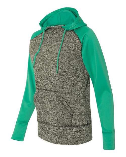 J. America - Women’s Colorblocked Cosmic Fleece Hooded Sweatshirt - 8618