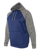 J. America - Colorblocked Cosmic Fleece Hooded Sweatshirt - 8612