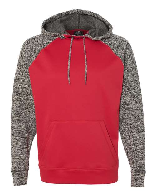 J. America - Colorblocked Cosmic Fleece Hooded Sweatshirt - 8612