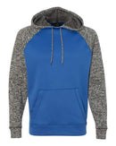 J. America - Colorblocked Cosmic Fleece Hooded Sweatshirt - 8612