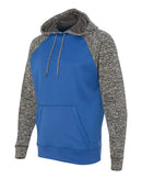 J. America - Colorblocked Cosmic Fleece Hooded Sweatshirt - 8612