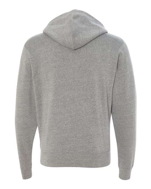 J. America - Triblend Full-Zip Hooded Sweatshirt - 8872