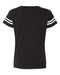 LAT - Women's Football V-Neck Fine Jersey Tee - 3537