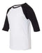 LAT - Youth Baseball Fine Jersey Three-Quarter Sleeve Tee - 6130