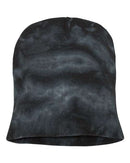 Dyenomite - Tie Dye 12 Inch Knit Beanie - 870VR