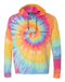 Dyenomite - Tie-Dyed Hooded Pullover T-Shirt - 430VR