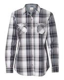 Weatherproof - Women's Vintage Plaid Long Sleeve Shirt - W154680