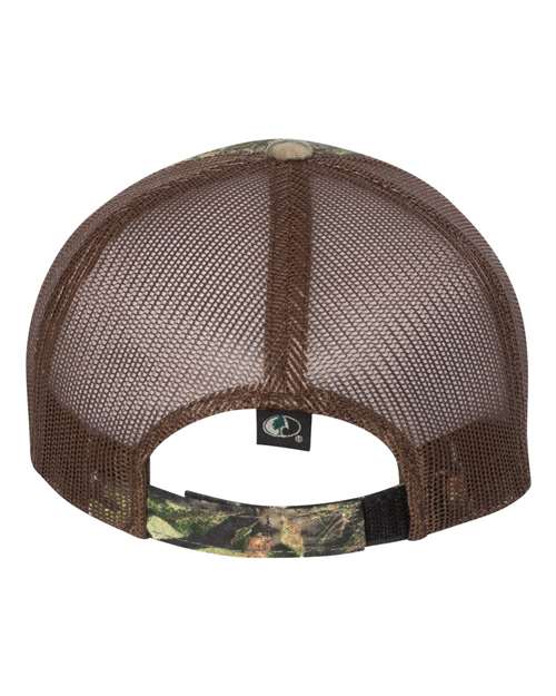 Outdoor Cap - Washed Brushed Mesh-Back Camo Cap - CGWM301