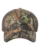 Outdoor Cap - Washed Brushed Mesh-Back Camo Cap - CGWM301