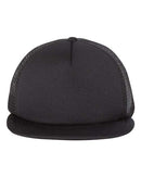 Mega Cap - Foam Front Flat Bill Trucker Cap - 6875