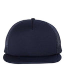 Mega Cap - Foam Front Flat Bill Trucker Cap - 6875