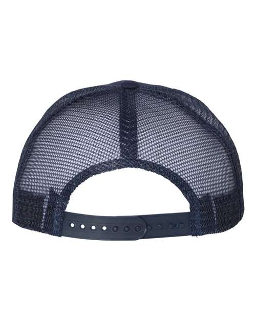 Mega Cap - Flat Bill Six-Panel Trucker Cap - 6997B