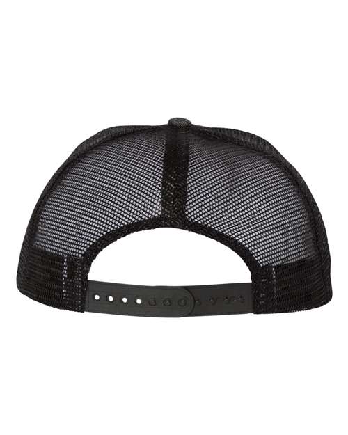 Mega Cap - Flat Bill Six-Panel Trucker Cap - 6997B