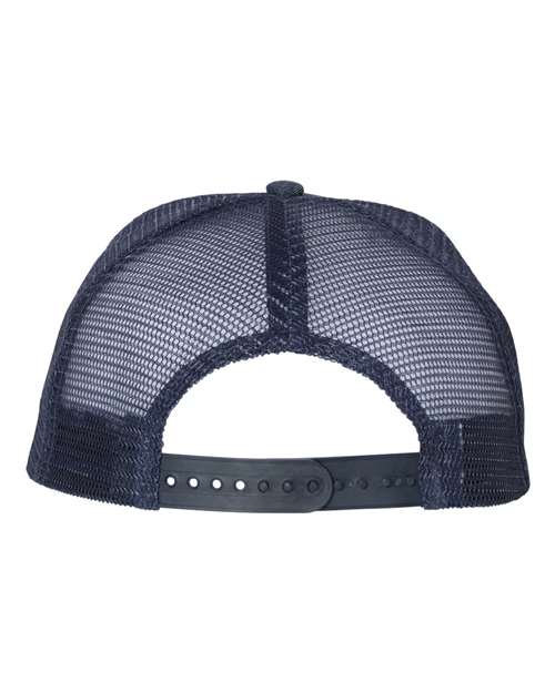 Mega Cap - Flat Bill Six-Panel Trucker Cap - 6997B