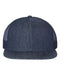 Mega Cap - Flat Bill Six-Panel Trucker Cap - 6997B